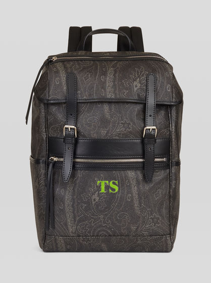 PAISLEY JACQUARD BACKPACK