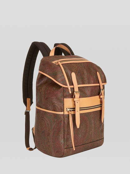 PAISLEY JACQUARD BACKPACK
