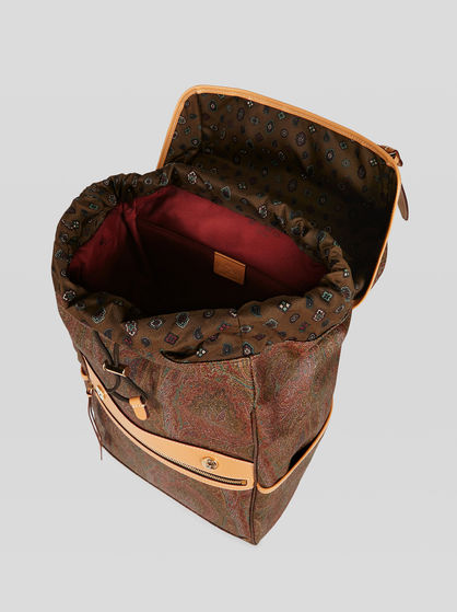 PAISLEY JACQUARD BACKPACK
