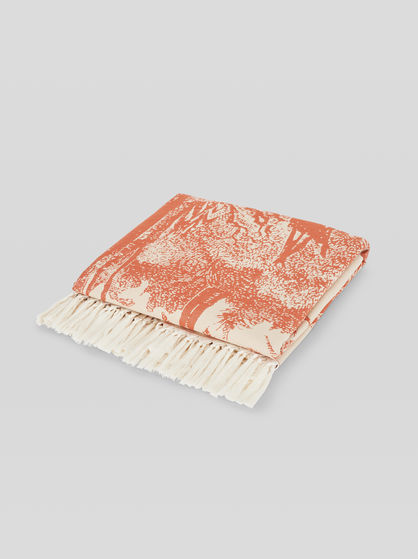 COTTON JACQUARD THROW