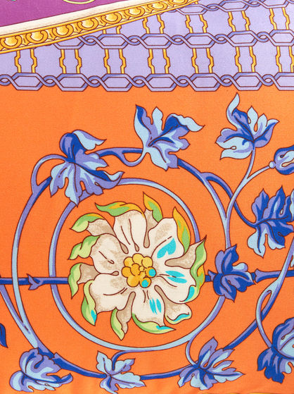 COTTON CUSHION WITH ORNAMENTAL DESIGNS