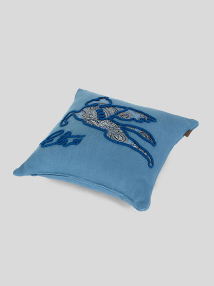 EMBROIDERED PAISLEY PEGASO CUSHION