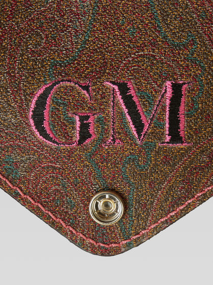 PAISLEY ENVELOPE CLUTCH