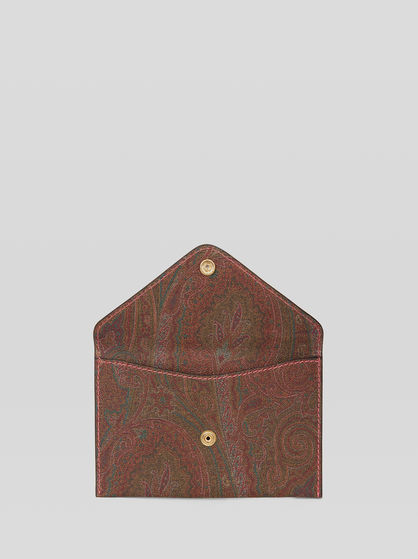 PAISLEY ENVELOPE CLUTCH