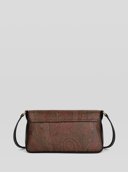 MEDIUM CROWN ME PAISLEY CROSSBODY BAG WITH STUDS AND STONES