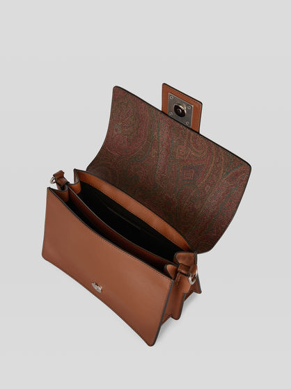 MEDIUM PAISLEY CROWN ME SHOULDER BAG
