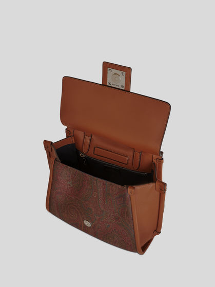 MEDIUM CROWN ME PAISLEY SHOULDER BAG