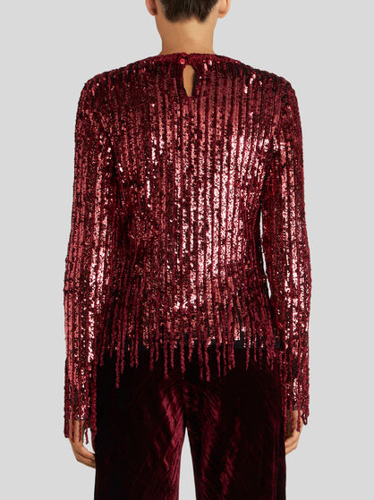SEQUINED TOP