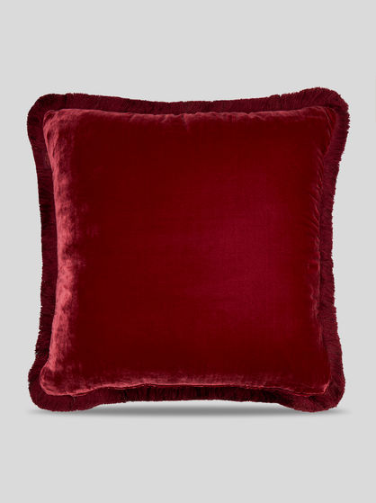 COUSSIN PAISLEY ANIMALIER AVEC PASSEMENTERIE