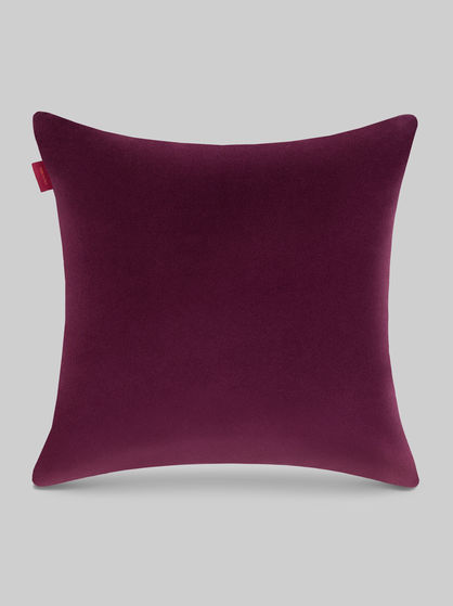 EMBROIDERED COTTON VELVET CUSHION