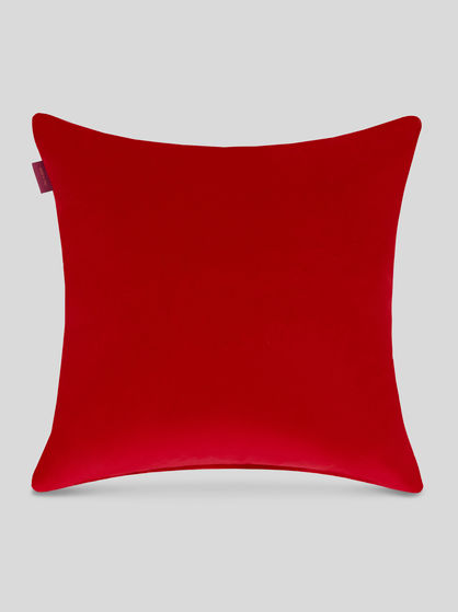 EMBROIDERED COTTON VELVET CUSHION