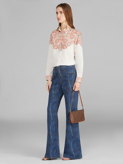 SMALL PAISLEY SHOULDER BAG