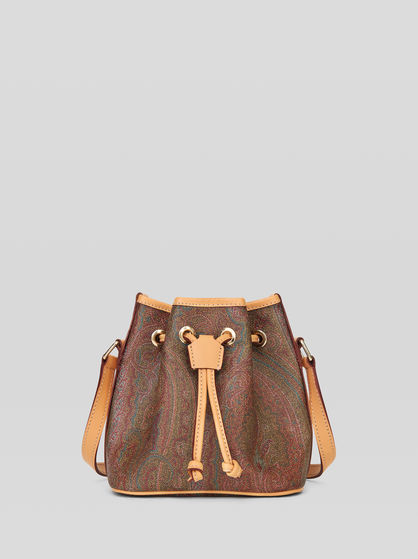 MEDIUM PAISLEY BUCKET BAG