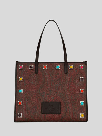 CROWN ME PAISLEY SHOPPINGTASCHE, MITTEL