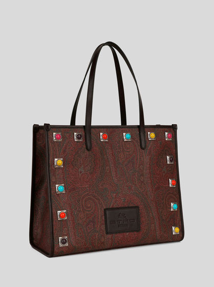 CROWN ME PAISLEY SHOPPINGTASCHE, MITTEL