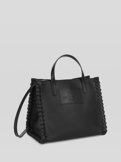 SMALL LEATHER SHOPPING BAG