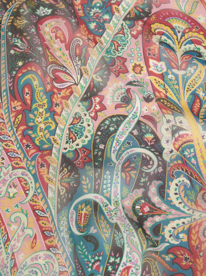 PAISLEY SILK SCARF