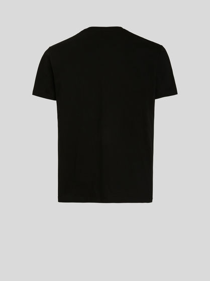 T-SHIRT WITH PAISLEY EMBROIDERY