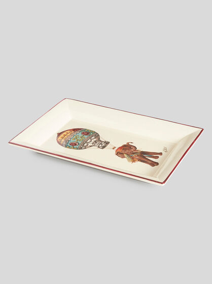 TRAY WITH EXOTIC ANIMALS
