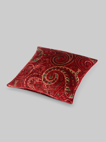 PAISLEY VELVET CUSHION