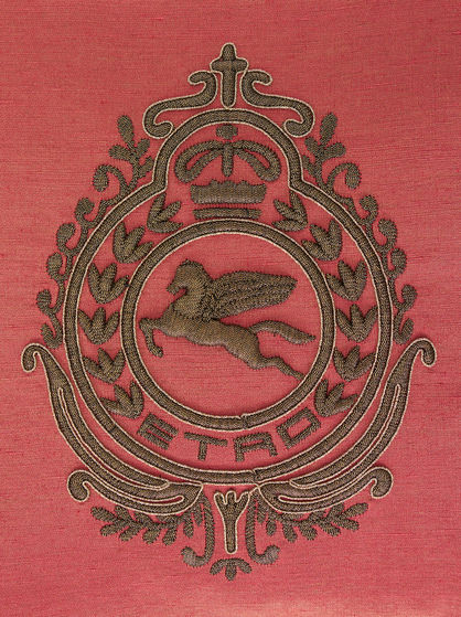 HERALDIC CREST CUSHION