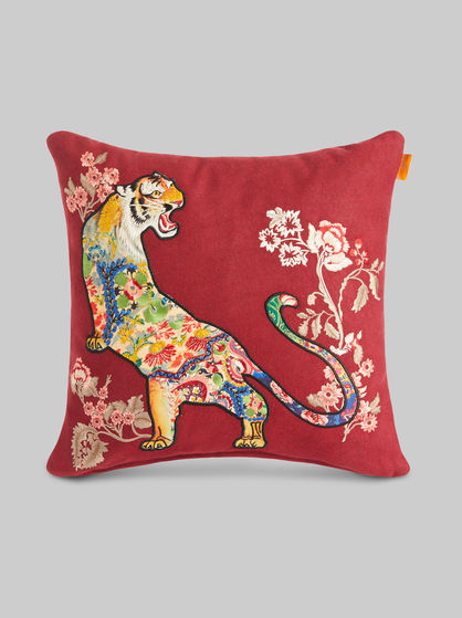 EMBROIDERED CUSHION