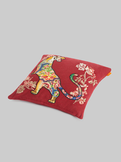 EMBROIDERED CUSHION