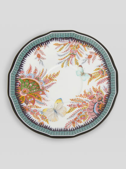 LEAFY PAISLEY TEA SET FOR TWO