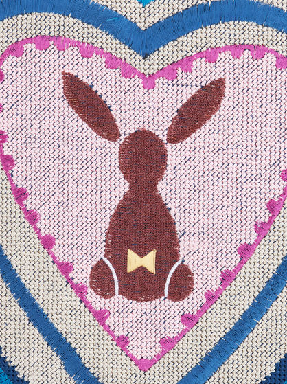 EMBROIDERED LINEN CUSHIION