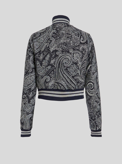 PAISLEY BOMBER JACKET