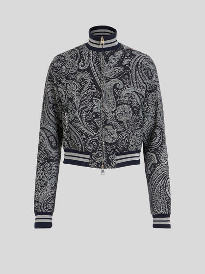 PAISLEY BOMBER JACKET