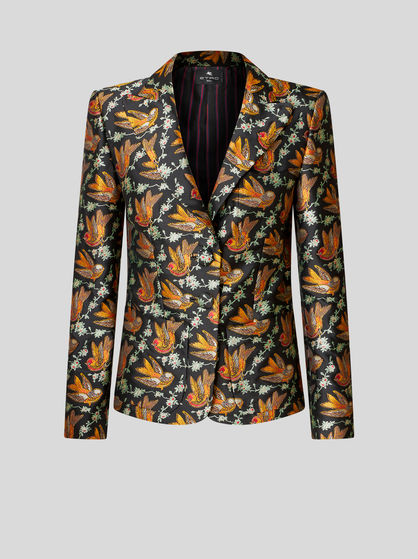 groet Exclusief Milieuvriendelijk Women's jackets ans blazers: floral and Paisley prints | ETRO