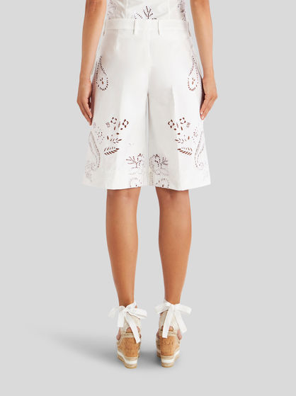 STRETCH COTTON BERMUDAS
