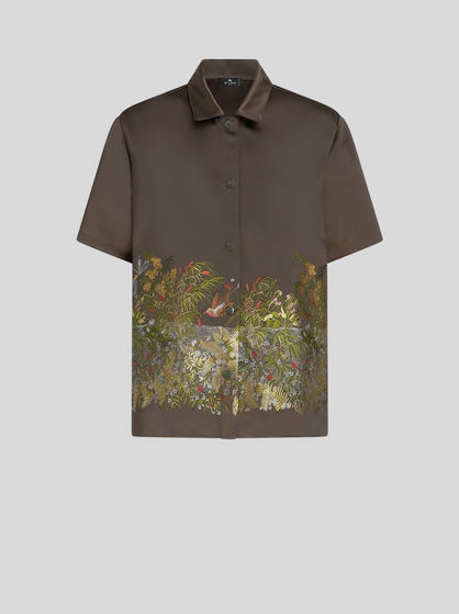 JACQUARD SHIRT WITH LANDSCAPE