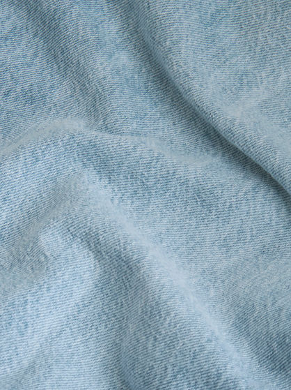 COTTON DENIM PALAZZO JEANS