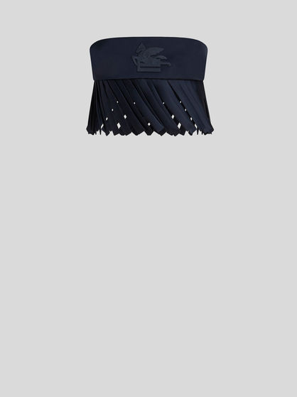 FRINGED BANDEAU TOP WITH PEGASO
