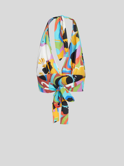TOP WITH MAXI FLOWERS