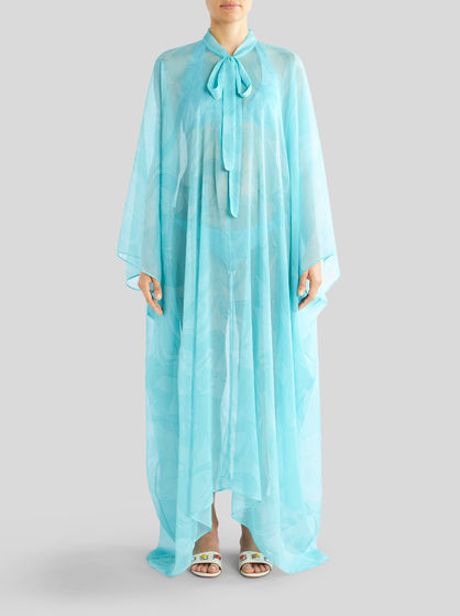 LONG PAISLEY DRESS