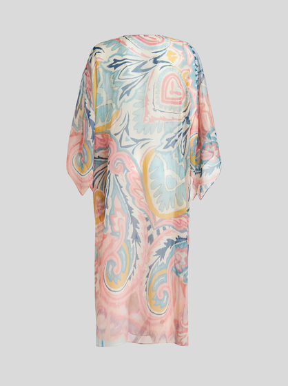 BUTTERFLY WING PRINT CAFTAN