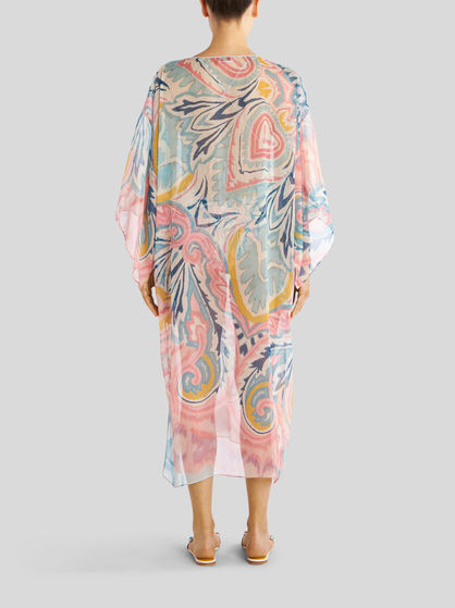 BUTTERFLY WING PRINT CAFTAN