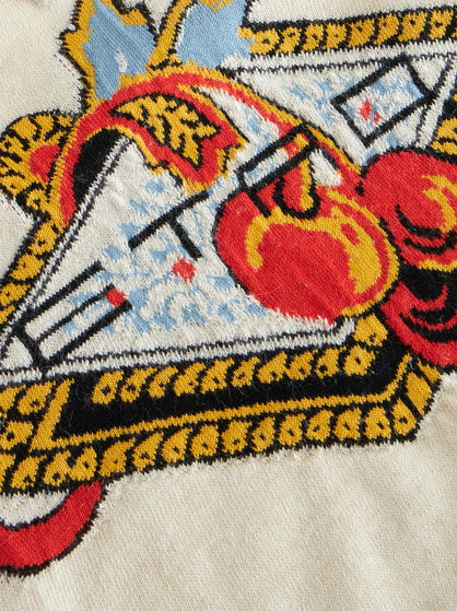 BODYSUIT JUMPER WITH INTARSIA