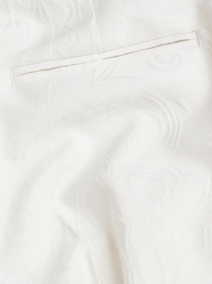 TAILORED JACQUARD TROUSERS