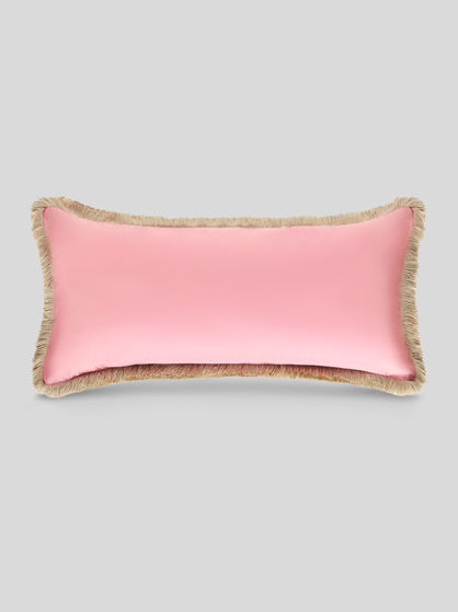 RECTANGULAR CUSHION WITH PAISLEY EMBROIDERY