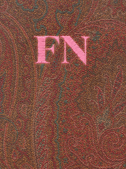 MEDIUM PAISLEY SHOPPING BAG WITH MULTI-COLOURED DETAILS