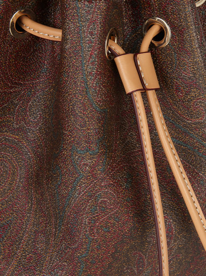 LARGE PAISLEY BUCKET BAG