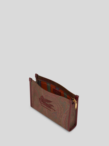 MEDIUM PAISLEY POUCH