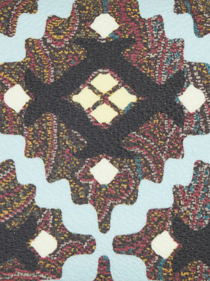 GEOMETRIC PRINT PAISLEY CARD HOLDER