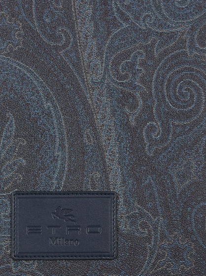 PAISLEY IPAD HOLDER WITH WOVEN CORD