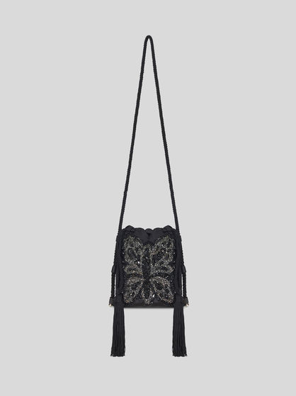 MINI POUCH BAG WITH EMBROIDERY