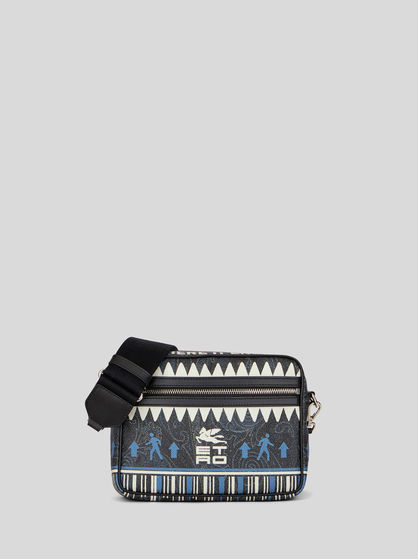 PAISLEY SHOULDER BAG WITH BANDANA PRINT